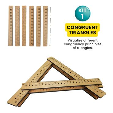 Practiko Class 9 Math Kit – Visualizing Theorems experiment setup; Student performing Visualizing Theorems activity – Practiko math learning kit; Math concept demonstration from Visualizing Theorems kit by Practiko; Hands-on learning with Practiko Visualizing Theorems math STEM kit; Visualizing Theorems kit materials and tools for Grade 9 math experiments