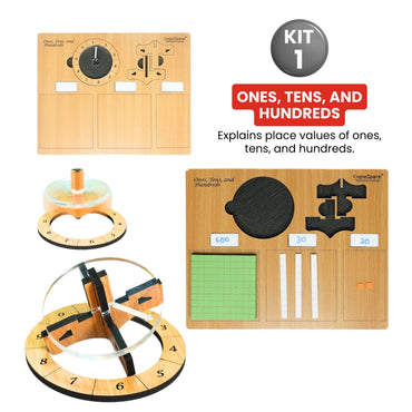Numbers, Counting & Measurement – Hands-On Math Kit for Grade 2 with 6 Engaging Concepts