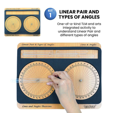 Practiko Class 6 Math Kit – Shapes & Angles experiment setup; Student performing Shapes & Angles activity – Practiko math learning kit; Math concept demonstration from Shapes & Angles kit by Practiko; Hands-on learning with Practiko Shapes & Angles math STEM kit; Shapes & Angles kit materials and tools for Grade 6 math experiments