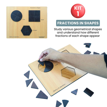 Practiko Class 3 Math Kit – Shapes & Measurement experiment setup; Student performing Shapes & Measurement activity – Practiko math learning kit; Math concept demonstration from Shapes & Measurement kit by Practiko; Hands-on learning with Practiko Shapes & Measurement math STEM kit; Shapes & Measurement kit materials and tools for Grade 3 math experiments