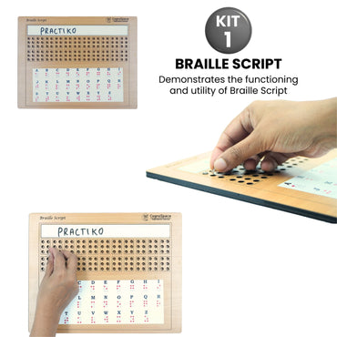 Practiko Class 8 Science Kit – Light, Sound & Perception experiment setup; Student performing Light, Sound & Perception activity – Practiko science learning kit; Science concept demonstration from Light, Sound & Perception kit by Practiko; Hands-on learning with Practiko Light, Sound & Perception science STEM kit; Light, Sound & Perception kit materials and tools for Grade 8 science experiments