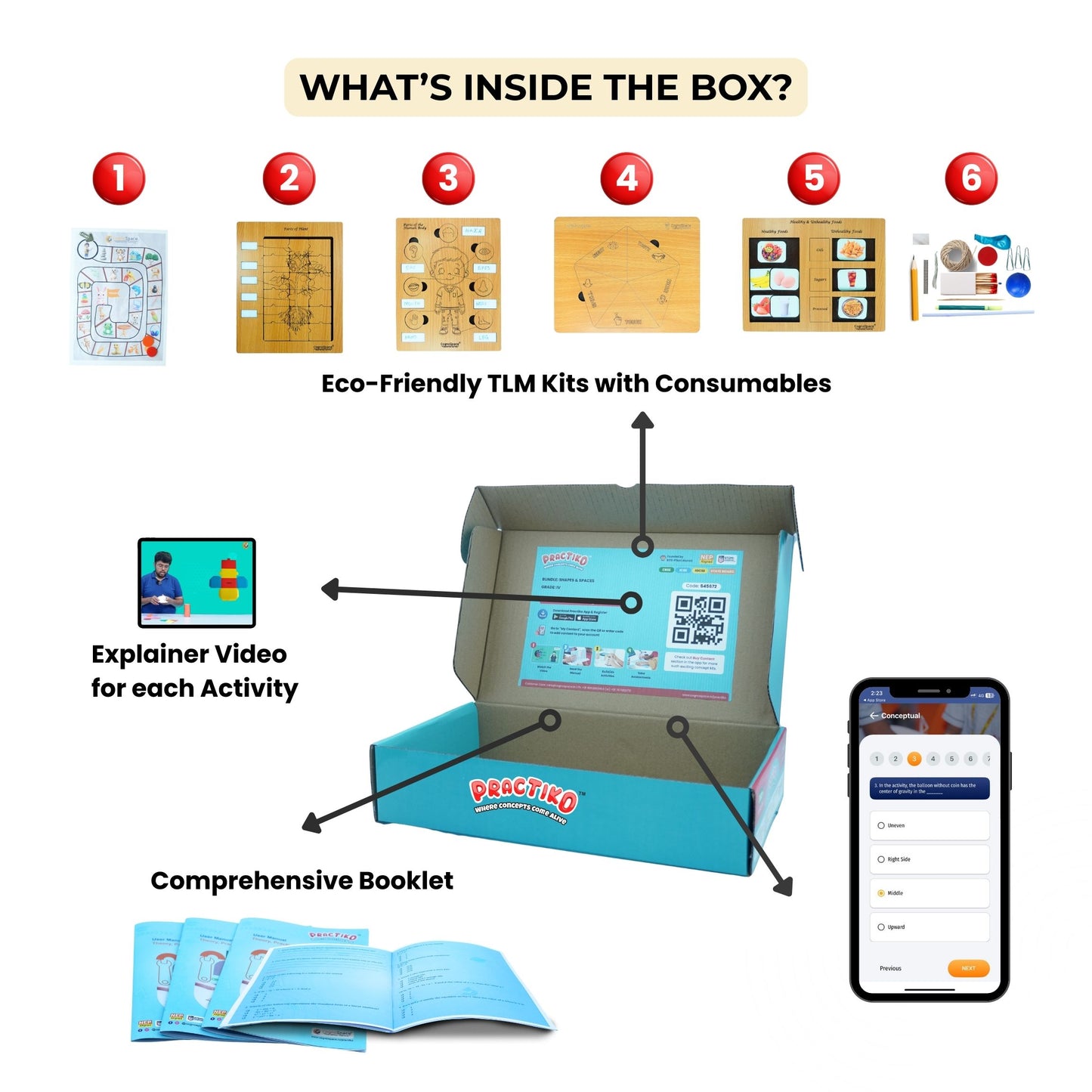 Living Things and Materials – Hands-On Science Kit for Grade 1 with 6 Engaging Concepts