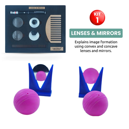 Practiko Class 7 Science Kit – Shadows, Reflections & Reactions experiment setup; Student performing Shadows, Reflections & Reactions activity – Practiko science learning kit; Science concept demonstration from Shadows, Reflections & Reactions kit by Practiko; Hands-on learning with Practiko Shadows, Reflections & Reactions science STEM kit; Shadows, Reflections & Reactions kit materials and tools for Grade 7 science experiments