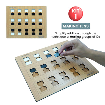 Practiko Class 3 Math Kit – Operations & Numbers experiment setup; Student performing Operations & Numbers activity – Practiko math learning kit; Math concept demonstration from Operations & Numbers kit by Practiko; Hands-on learning with Practiko Operations & Numbers math STEM kit; Operations & Numbers kit materials and tools for Grade 3 math experiments