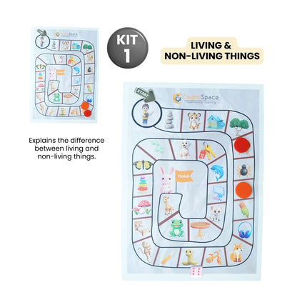 Living Things and Materials – Hands-On Science Kit for Grade 1 with 6 Engaging Concepts