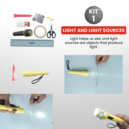 Forces, Light & Sound – Hands-On Science Kit for Grade 1 with 6 Engaging Concepts