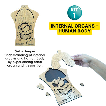 Practiko Class 3 Science Kit – Earth, Space & Body experiment setup; Student performing Earth, Space & Body activity – Practiko science learning kit; Science concept demonstration from Earth, Space & Body kit by Practiko; Hands-on learning with Practiko Earth, Space & Body science STEM kit; Earth, Space & Body kit materials and tools for Grade 3 science experiments