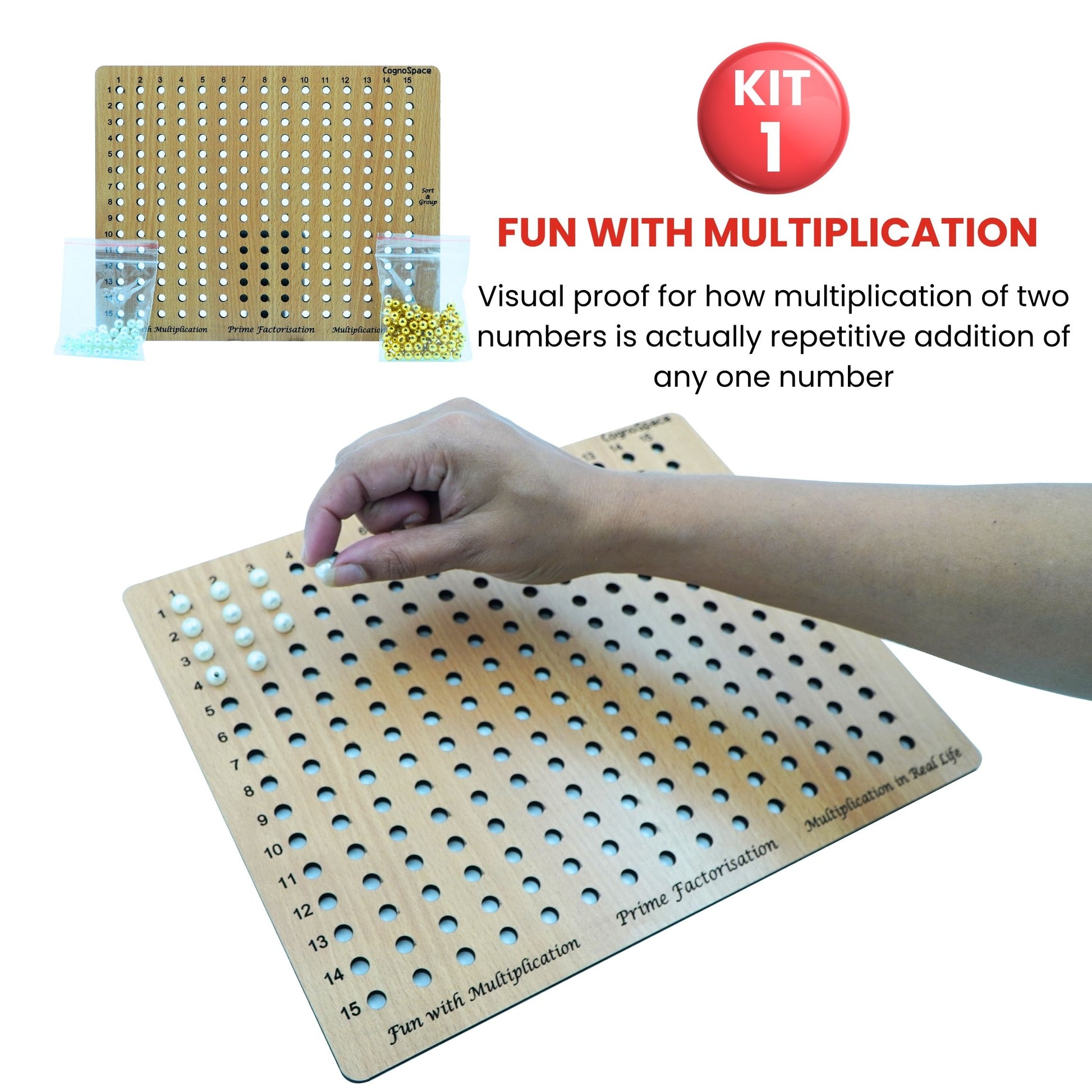 Practiko Class 3 Math Kit – Multiply, Divide & Discover experiment setup; Student performing Multiply, Divide & Discover activity – Practiko math learning kit; Math concept demonstration from Multiply, Divide & Discover kit by Practiko; Hands-on learning with Practiko Multiply, Divide & Discover math STEM kit; Multiply, Divide & Discover kit materials and tools for Grade 3 math experiments