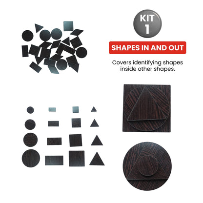 Shapes, Patterns & Time – Hands-On Math Kit for Grade 1 with 5 Engaging Concepts