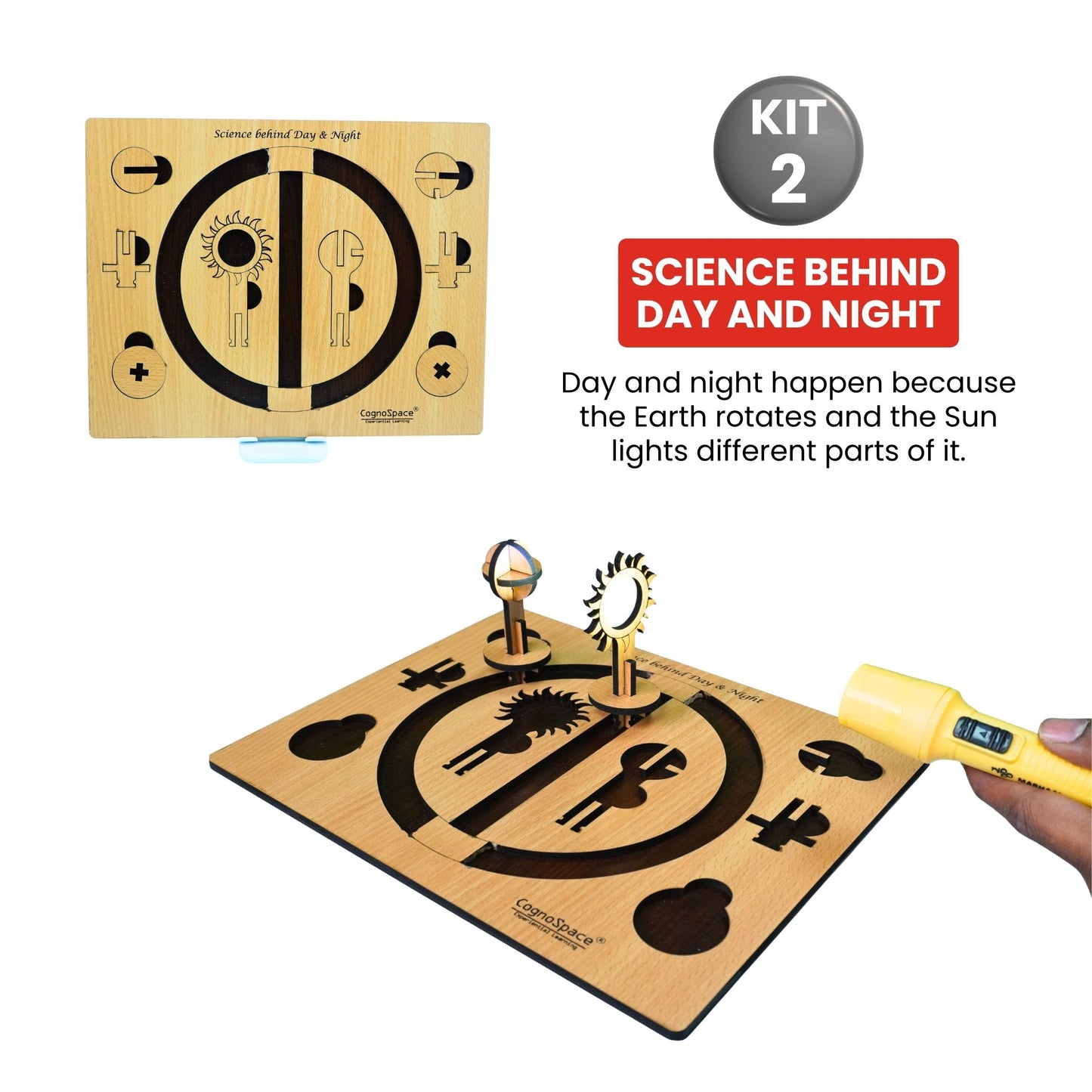 Earth, Space, and Electricity – Hands-On Science Kit for Grade 2 with 5 Engaging Concepts