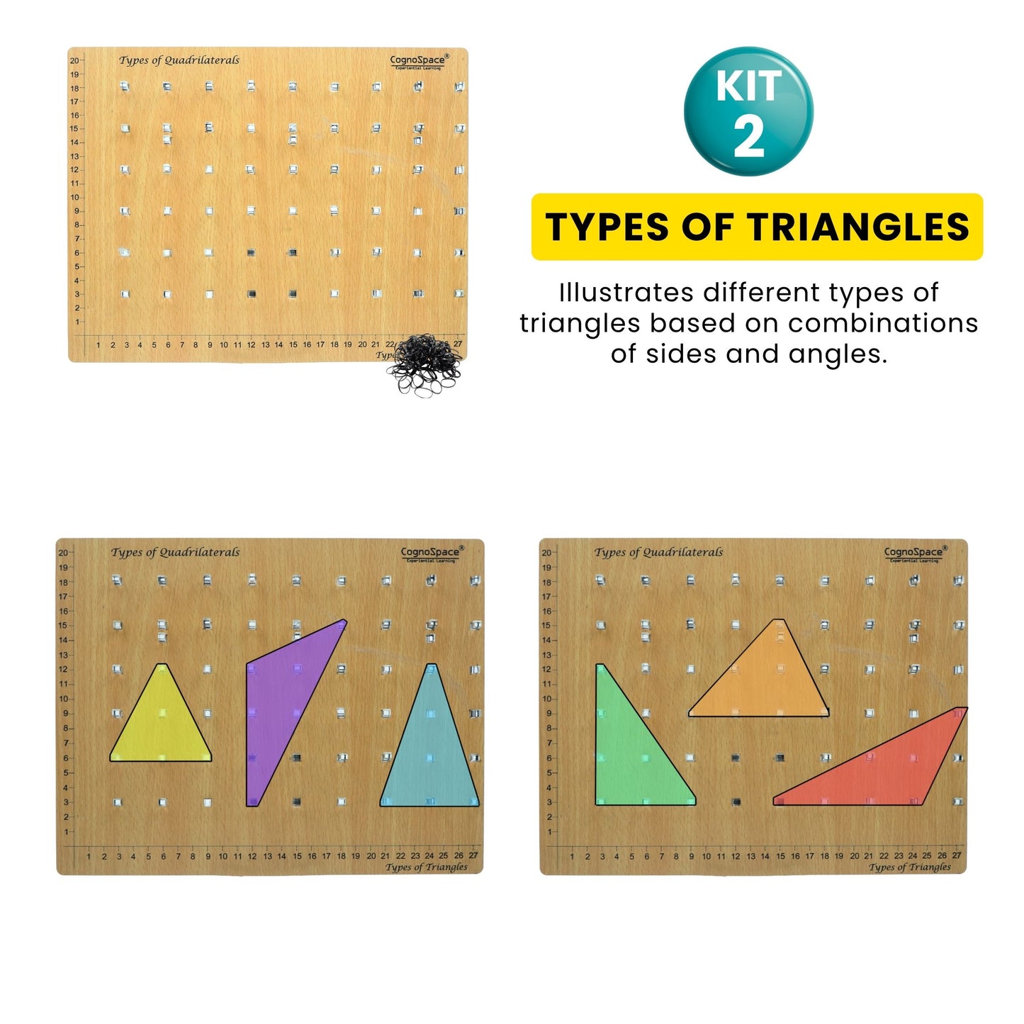 Practiko Class 7 Math Kit – Building Geometry Intuition experiment setup; Student performing Building Geometry Intuition activity – Practiko math learning kit; Math concept demonstration from Building Geometry Intuition kit by Practiko; Hands-on learning with Practiko Building Geometry Intuition math STEM kit; Building Geometry Intuition kit materials and tools for Grade 7 math experiments