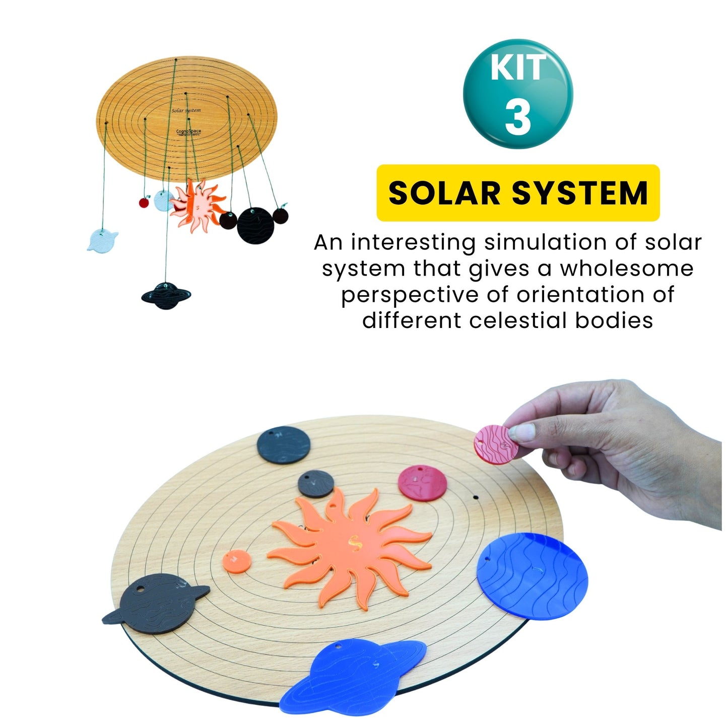 Earth, Space & Body – Hands-On Science Kit for Grade 3 with 4 Engaging Concepts