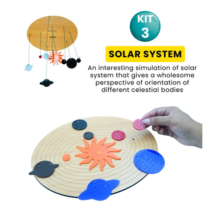 Earth, Space & Body – Hands-On Science Kit for Grade 3 with 4 Engaging Concepts