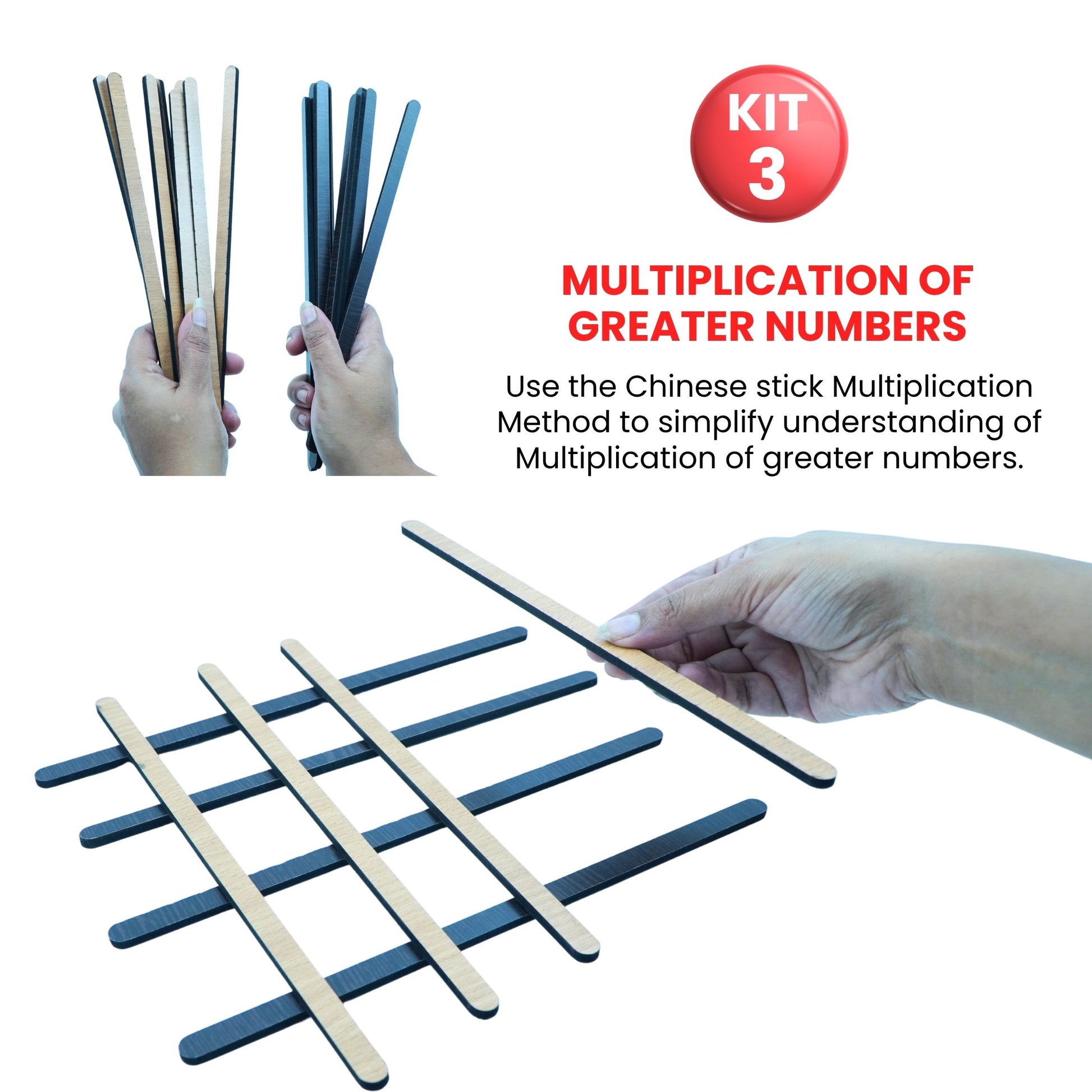 Practiko Class 3 Math Kit – Multiply, Divide & Discover experiment setup; Student performing Multiply, Divide & Discover activity – Practiko math learning kit; Math concept demonstration from Multiply, Divide & Discover kit by Practiko; Hands-on learning with Practiko Multiply, Divide & Discover math STEM kit; Multiply, Divide & Discover kit materials and tools for Grade 3 math experiments