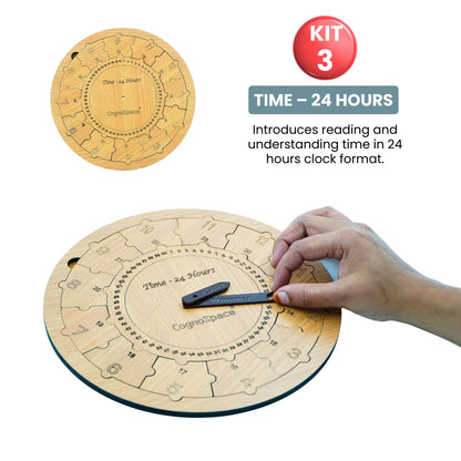 Patterns, Symmetry, Time & Data – Hands-On Math Kit for Grade 2 with 5 Engaging Concepts