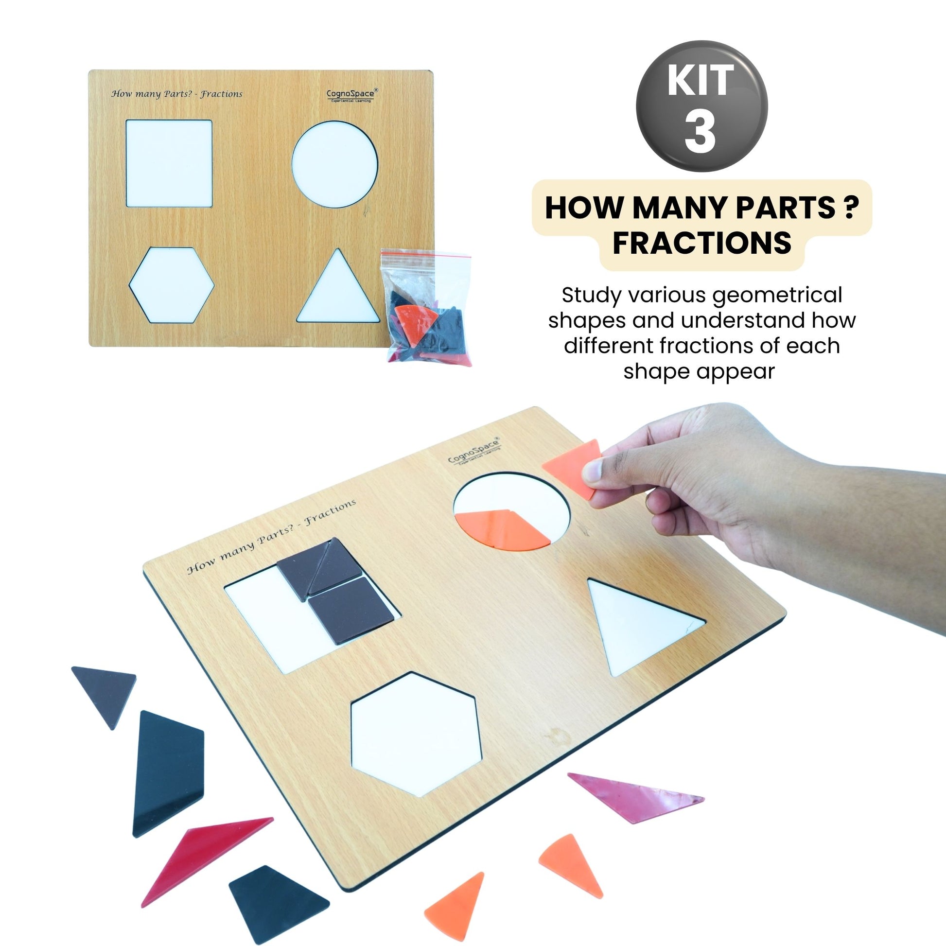 Practiko Class 4 Math Kit – Numbers and Fractions experiment setup; Student performing Numbers and Fractions activity – Practiko math learning kit; Math concept demonstration from Numbers and Fractions kit by Practiko; Hands-on learning with Practiko Numbers and Fractions math STEM kit; Numbers and Fractions kit materials and tools for Grade 4 math experiments