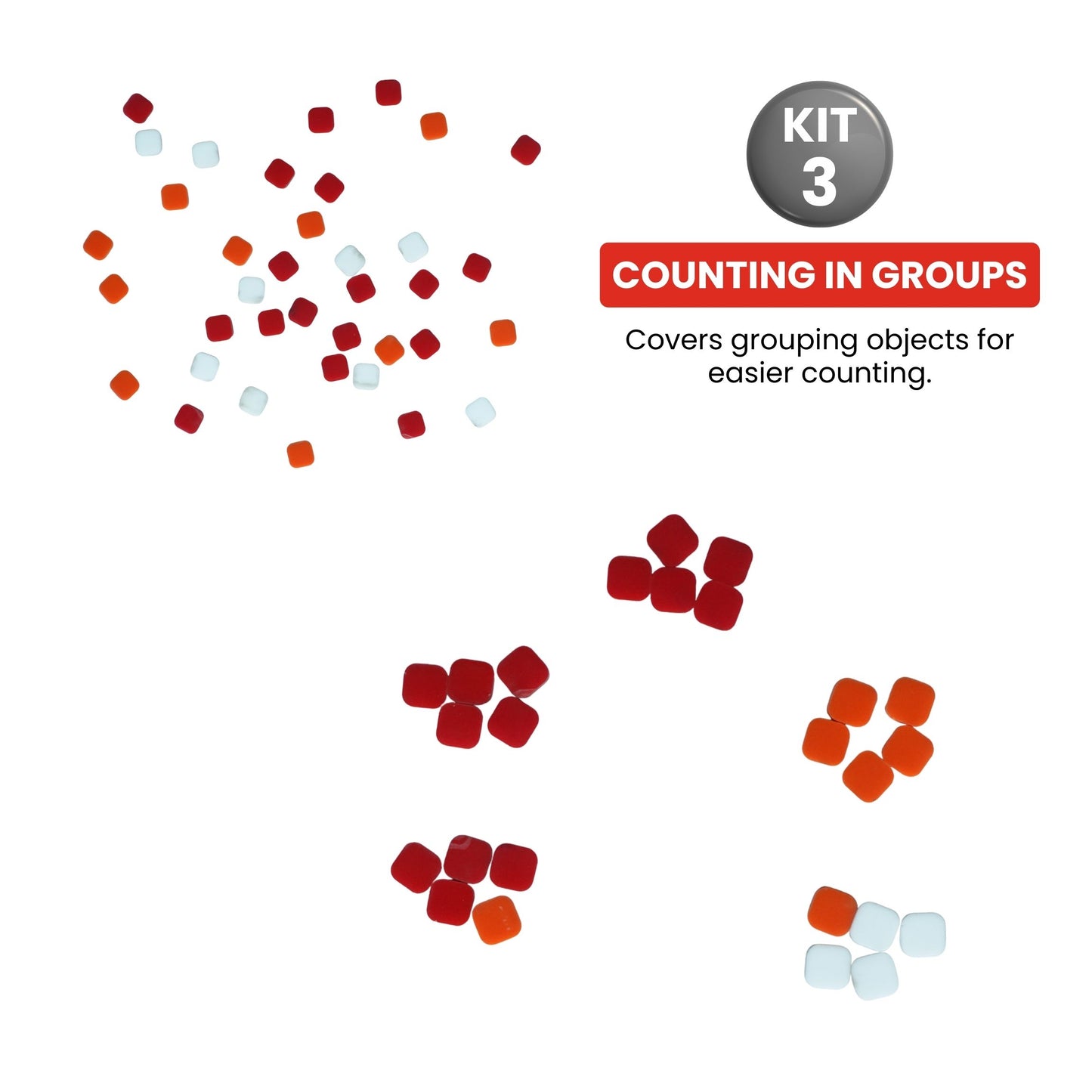 Numbers, Counting & Measurement – Hands-On Math Kit for Grade 2 with 6 Engaging Concepts