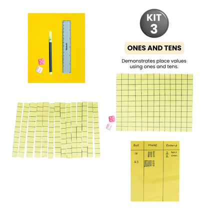 Numbers & Operations – Hands-On Math Kit for Grade 1 with 6 Engaging Concepts