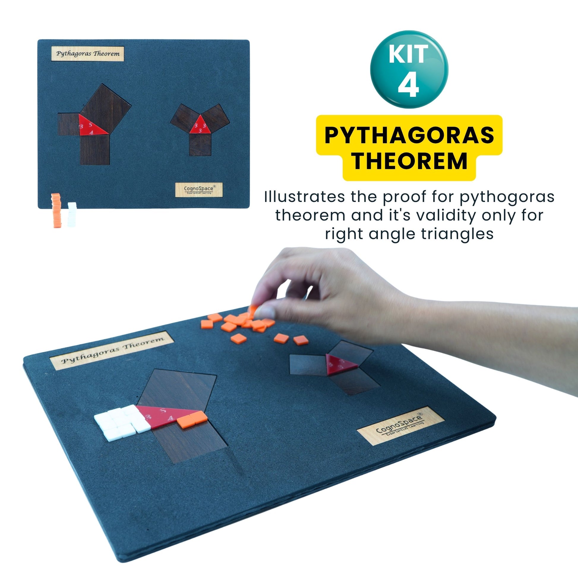 Practiko Class 7 Math Kit – Building Geometry Intuition experiment setup; Student performing Building Geometry Intuition activity – Practiko math learning kit; Math concept demonstration from Building Geometry Intuition kit by Practiko; Hands-on learning with Practiko Building Geometry Intuition math STEM kit; Building Geometry Intuition kit materials and tools for Grade 7 math experiments