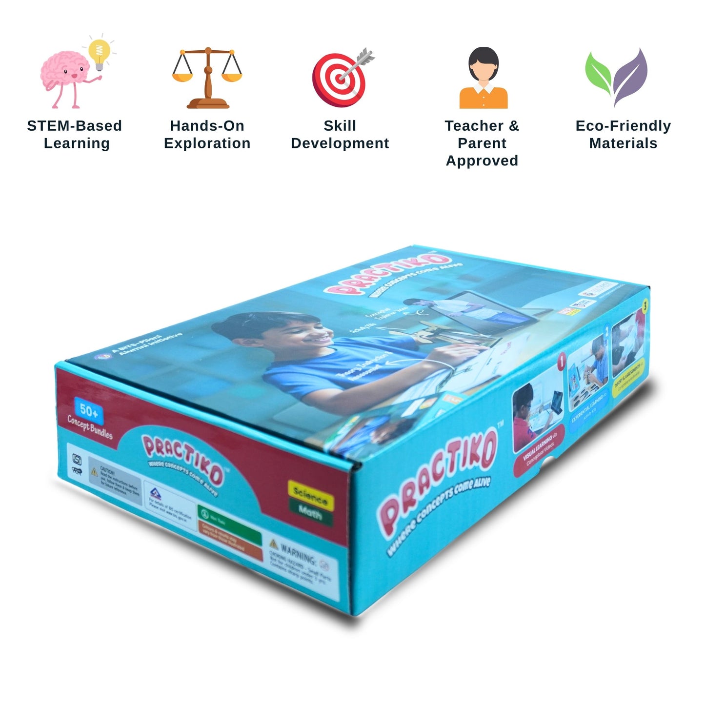 FORCES, LIGHT & ENERGY – Hands-On Science Kit for Grade 2 with 4 Engaging Concepts