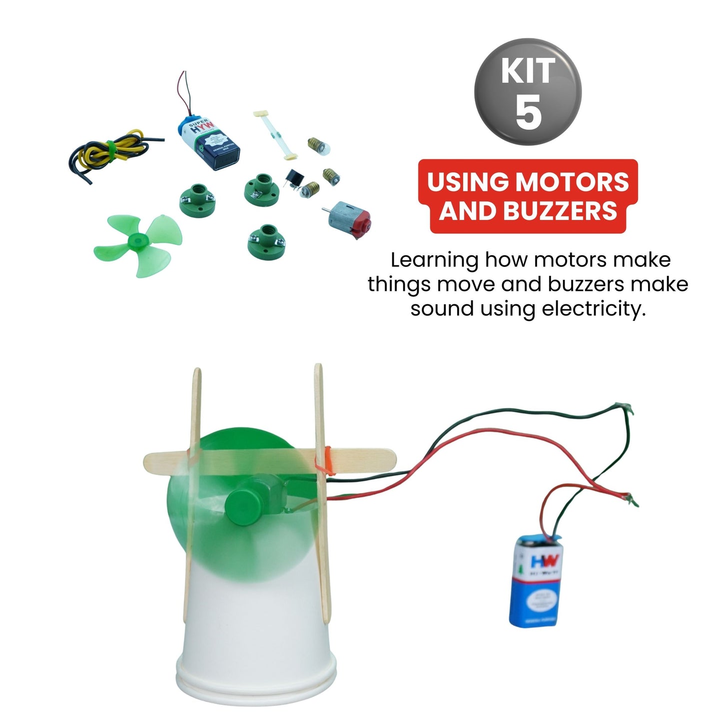 Earth, Space, and Electricity – Hands-On Science Kit for Grade 2 with 5 Engaging Concepts