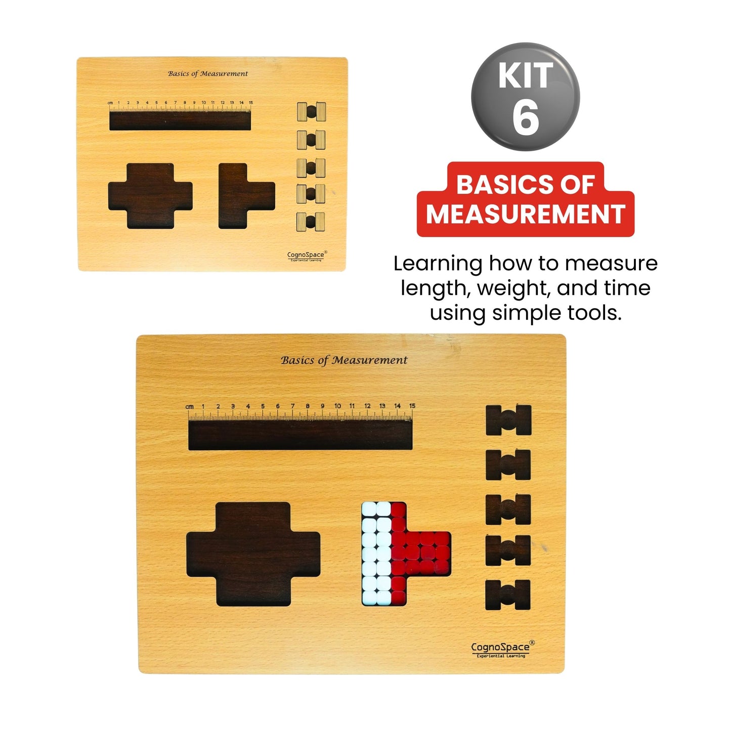 Numbers, Counting & Measurement – Hands-On Math Kit for Grade 2 with 6 Engaging Concepts